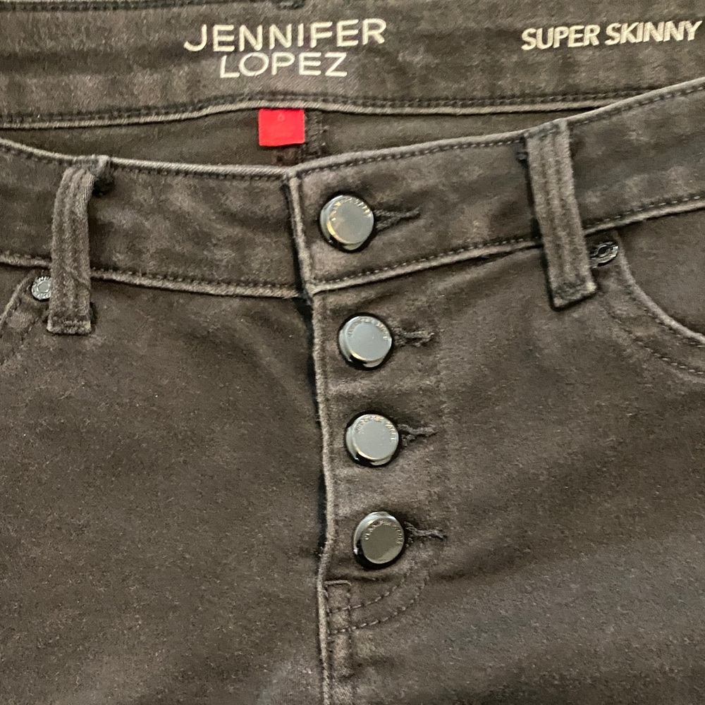 Jennifer Lopez Black Skinny Jeans - Picture 3 of 5
